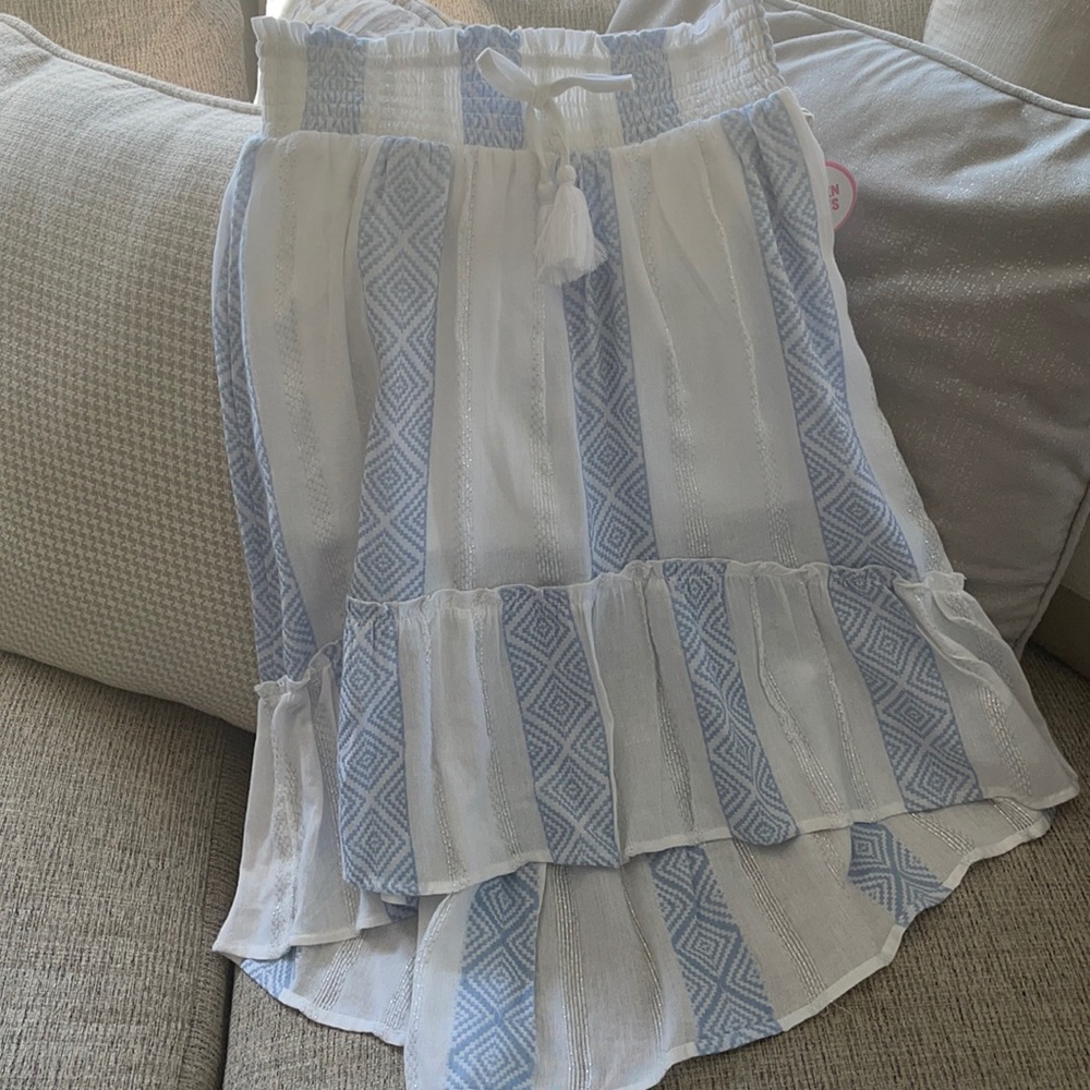 Girls Justice High Low Skirt Size 10